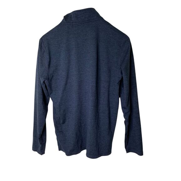 Marine Layer Weekend Sport 1/4 zip pullover blue men's size medium - Picture 2 of 3
